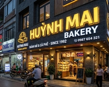 Biển quảng cáo chữ nổi